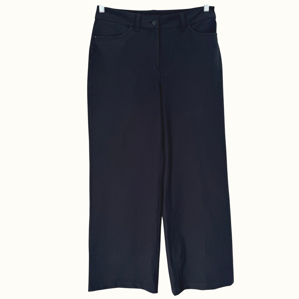 Lululemon City Sleek Size 29 Wide-Leg High-Rise Pant Light Utilitech Black- FLAW